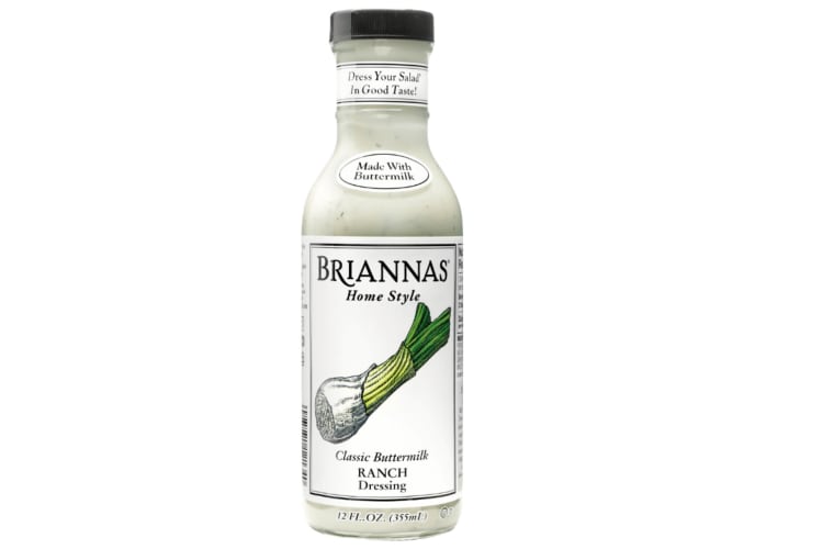 A bottle of Briana's Home Style Classic Buttermilk Ranch Dressing