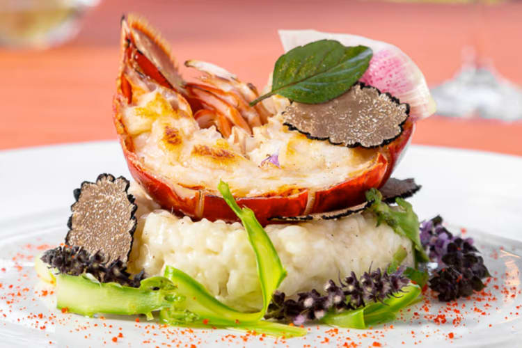 Sinatra is an opulent pick among the best restaurants in Las Vegas.