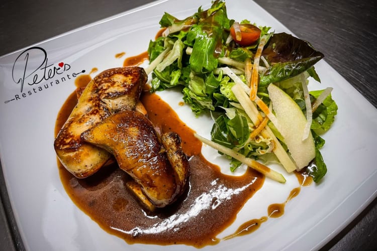 Foie Gras from one of the best restaurants in Cancun.