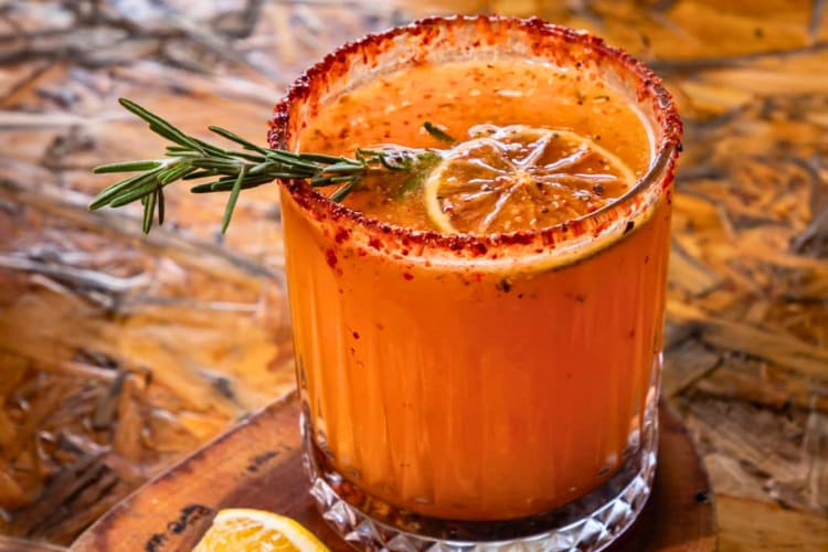 A tamarind margarita.