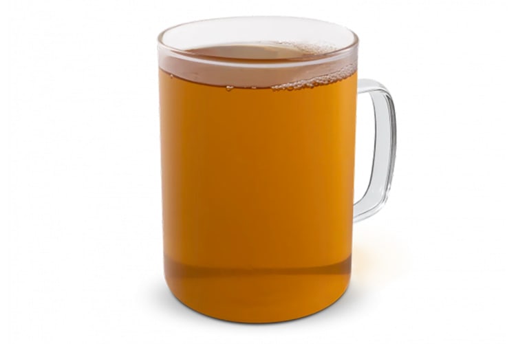 A glass of Mint Majesty tea from Starbucks