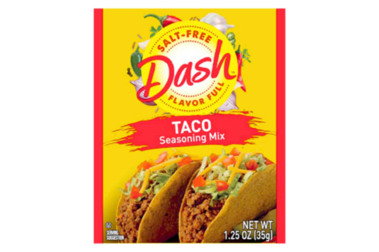 Dash makes some of the best taco seasoning mix