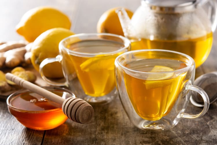 The best tea for a sore throat should be paired with honey