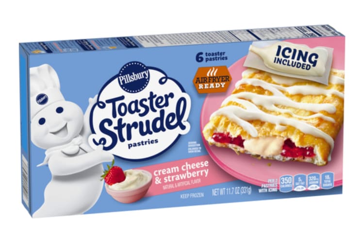 Cream Cheese and Strawberry is often considered the best Toaster Strudel flavor
