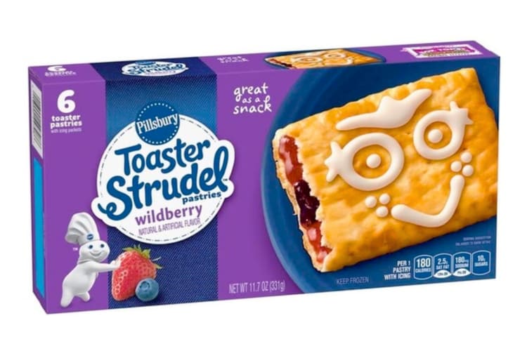 Wildberry is one of the less popular Toaster Strudel flavors
