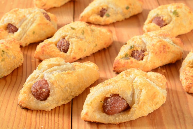 Parmesan Pastry Pups are a popular pick for best Trader Joe's appetizer