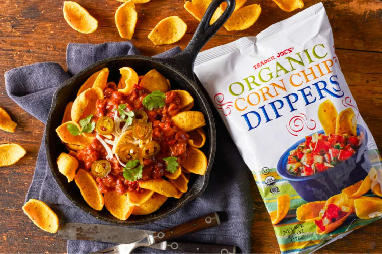 Corn Chip Dippers are one of the most popular Trader Joe's snacks