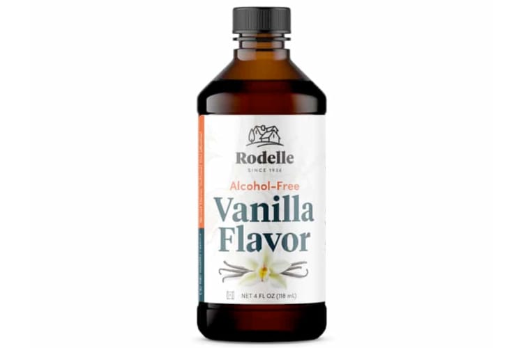 A bottle of vanilla extract from Rodelle