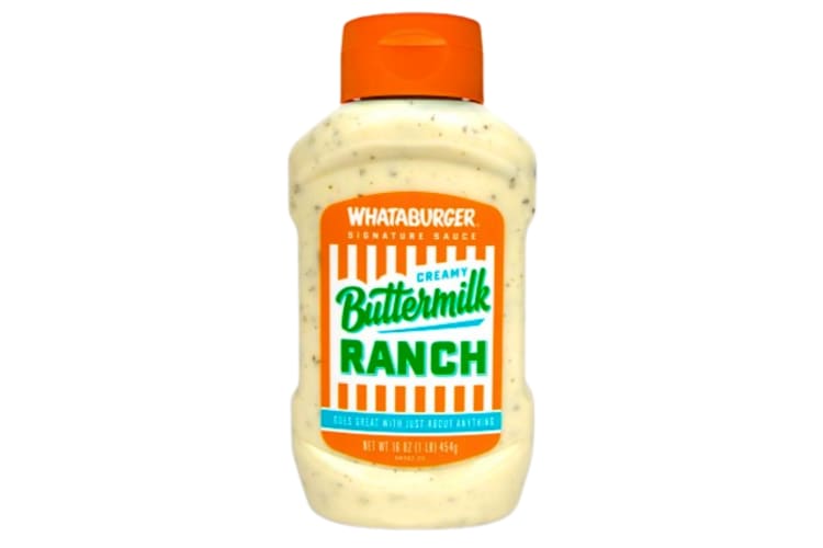 Buttermilk Ranch is a popular pick on lists of the best Whataburger sauces