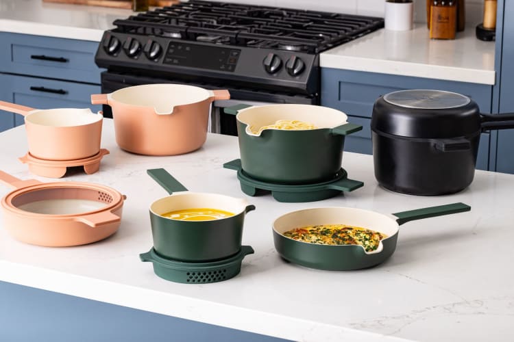 Alva Cookware's brand new Neat 5-in-1 Cookware Set.