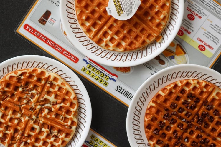 The Waffle House is one of the best diners in Albuquerque, and as you might expect, it's known for its waffles!