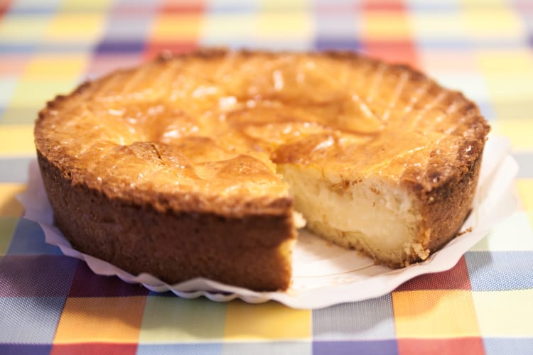 Basque cake is a sweet Bilbao food to try