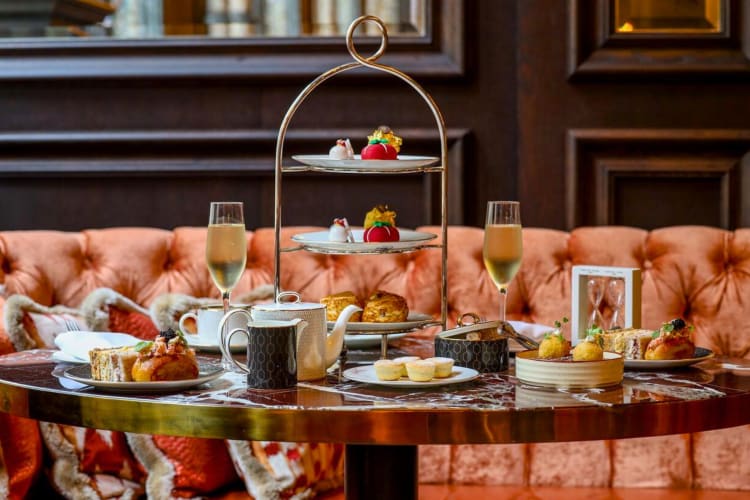 Enjoying afternoon tea is a luxurious date idea in Birmingham, UK