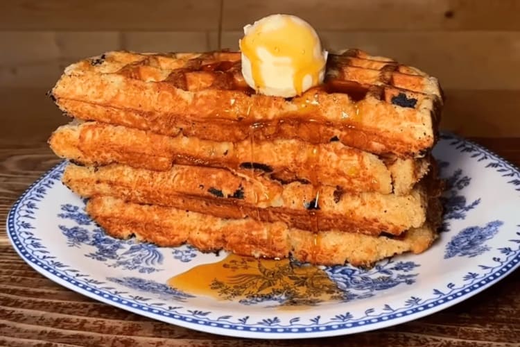 Waffles at Luella's Southern Kitchen in Chicago