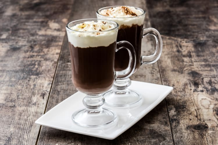 An Irish coffee is an ideal accompaniment to any breakfast in Dublin 