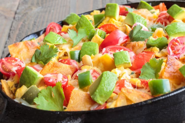 For some of the best breakfast in Mexico City, order the migas norteñas at Fonda Margarita.
