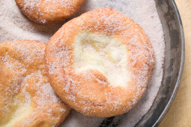 Bavarian cream donuts