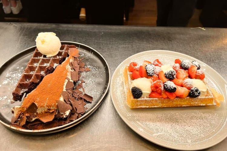 Nero Waffles is an excellent place for a sweet breakfast in Vancouver 