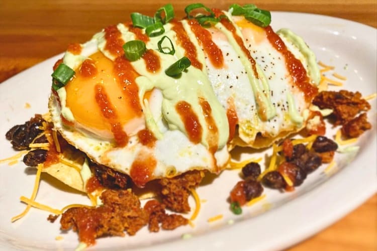 Huevos rancheros from Brother Juniper’s