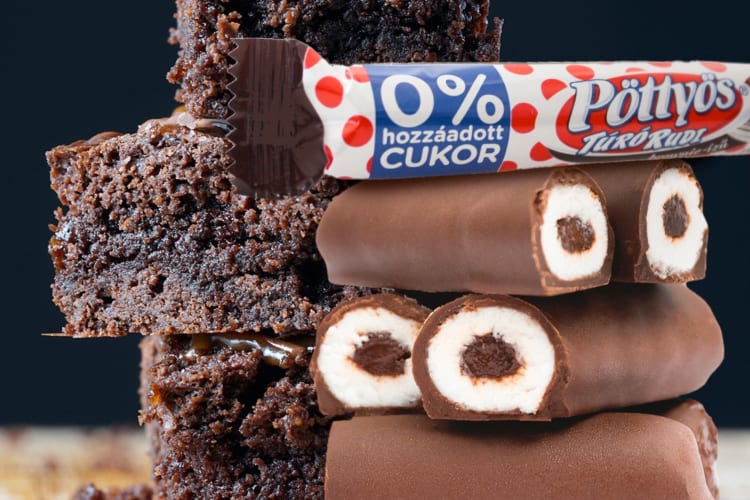 Túró Rudi is a beloved Budapest food 