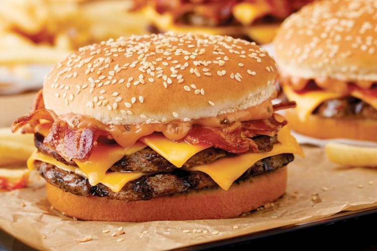 The Burger King secret menu includes custom burgers