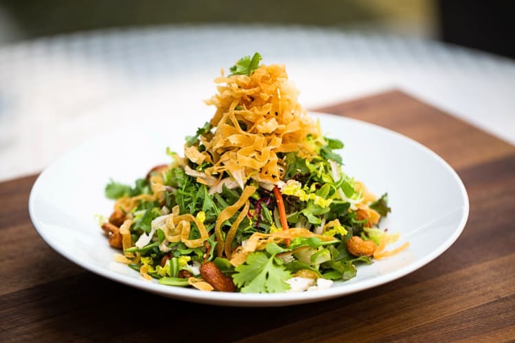 Chinois chicken salad from Café Modern, a diner in Fort Worth