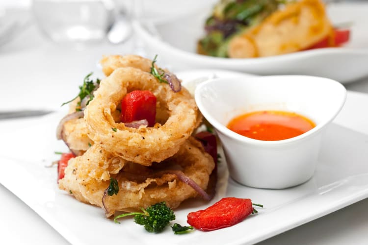 Fried calamari makes a great appetizer or side dish.