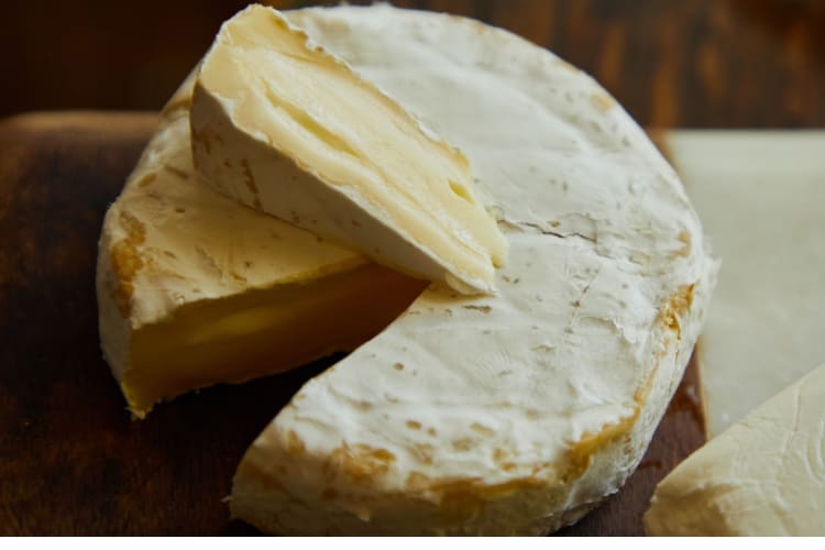 Camembert is a delicious substitute for goat cheese