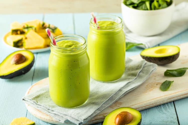 You can freeze avocados to make smoothies