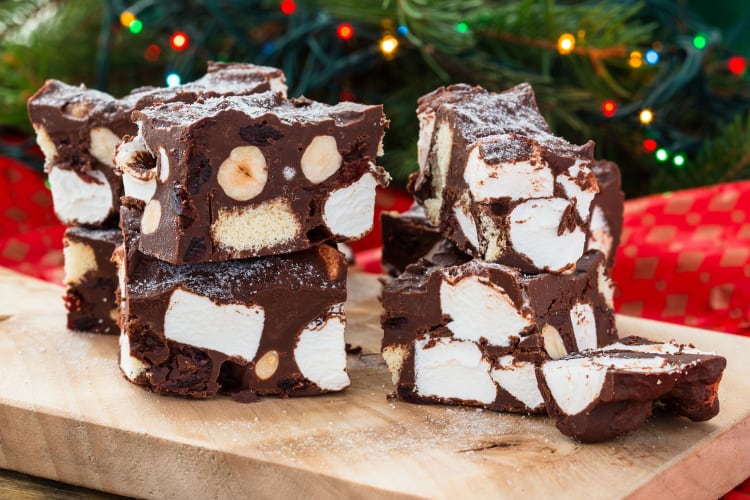 You can freeze fudge even if it has mix-ins