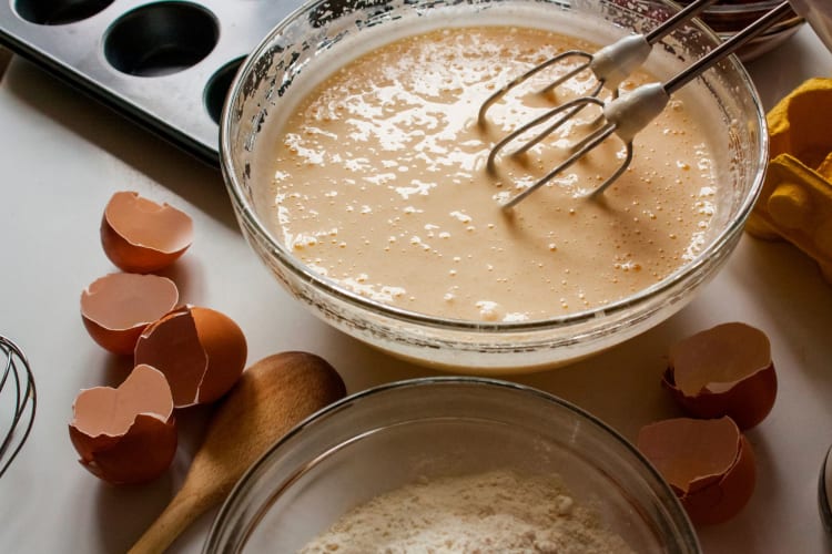 You can freeze cake batter for use later — handy if you need to bake a cake in the middle of a busy week!