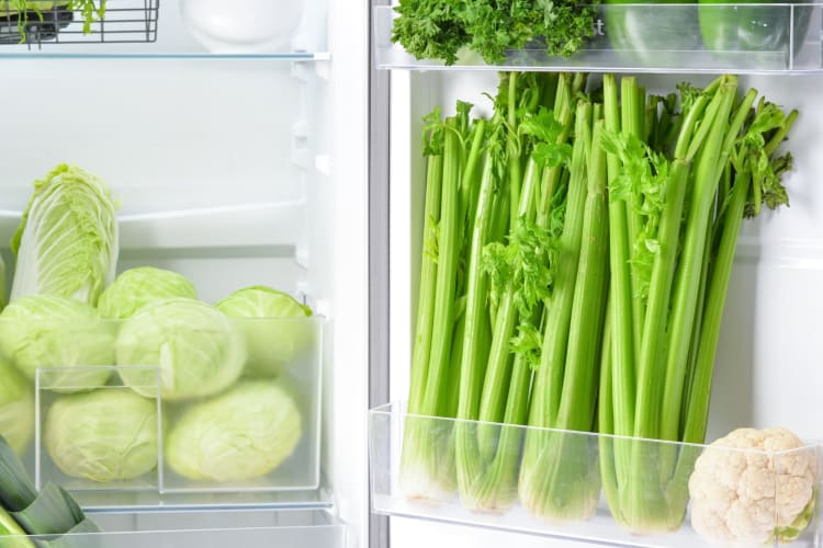 Like other fruit and veg, you can freeze celery to prevent food waste.