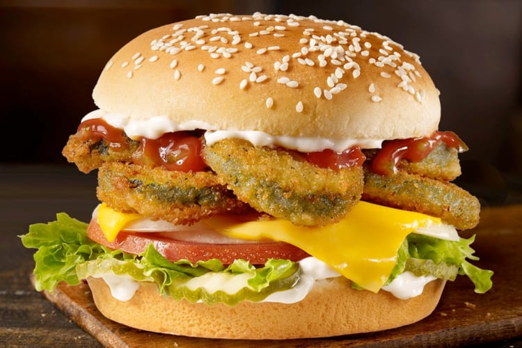 Adding fried zucchini to burgers is a tasty Carl's Jr. secret menu hack