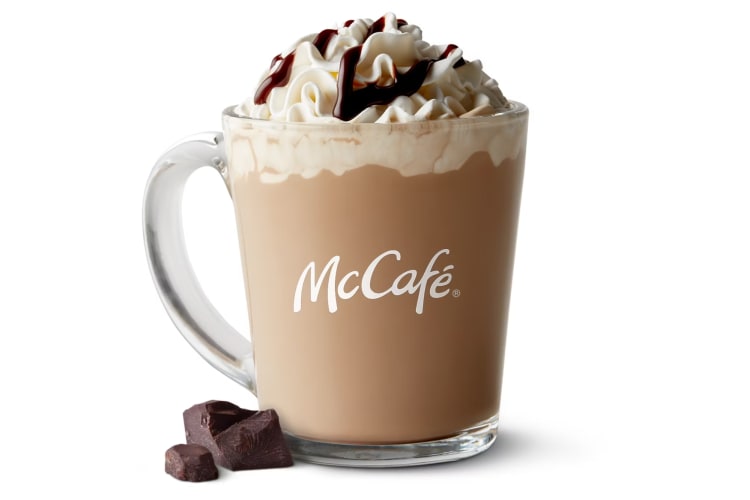 Hot Chocolate is one of the cheapest McDonald's items