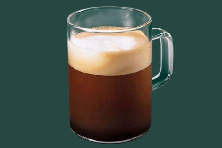 One of the cheapest items at Starbucks is an espresso macchiato 