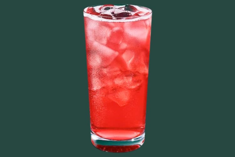 Iced Passion Tango Tea is one of the cheapest items at Starbucks