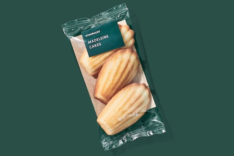 Madelines are a great choice among the cheapest Starbucks items