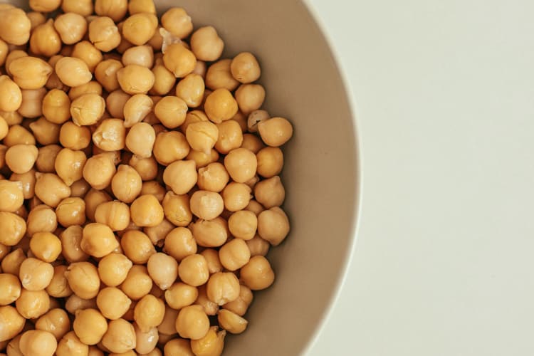 Chickpea liquid can be saved and used as a flavorful alternative stock
