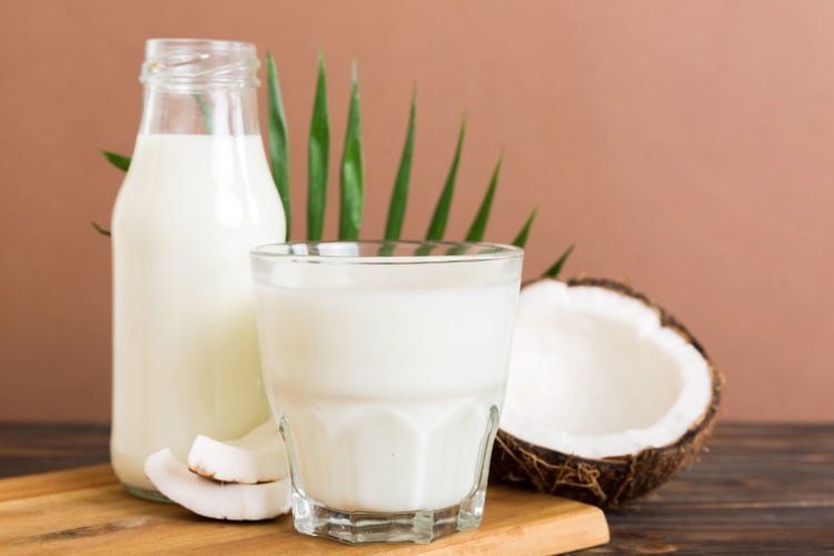 Coconut milk is delicious used in broth and stock