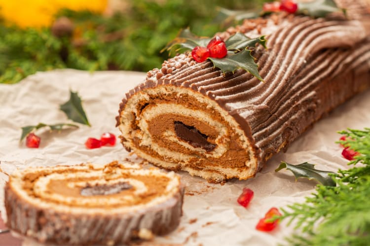 Buche de Noel is a popular Christmas food around the world