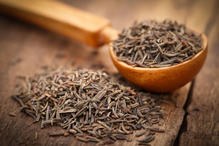 Caraway seeds can be used as a cilantro substitute