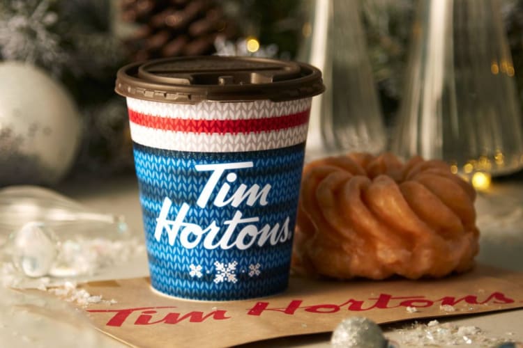Tim Hortons is a Canadian coffee chain now popular in the U.S.