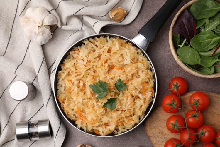 Can you freeze cooked sauerkraut? It's best not to.