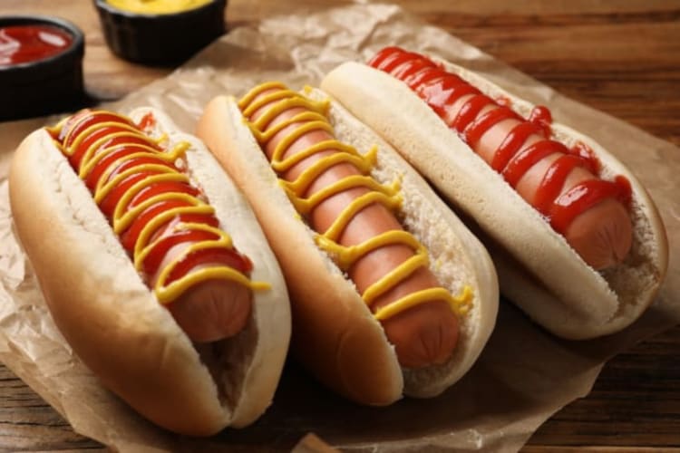 The hot dog is the most popular item on the costco food court menu