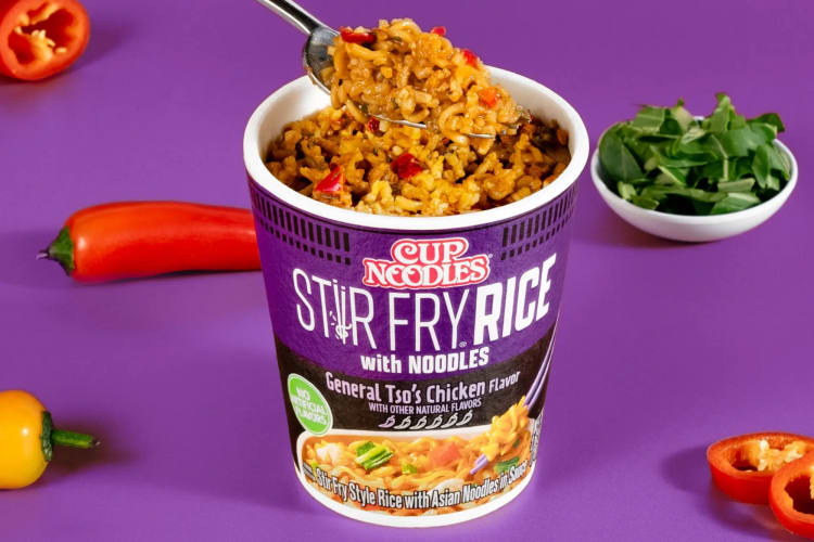 General Tso Chicken is a popular Cup Noodle flavor