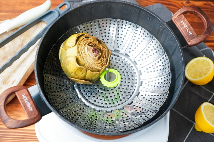 how to steam artichokes