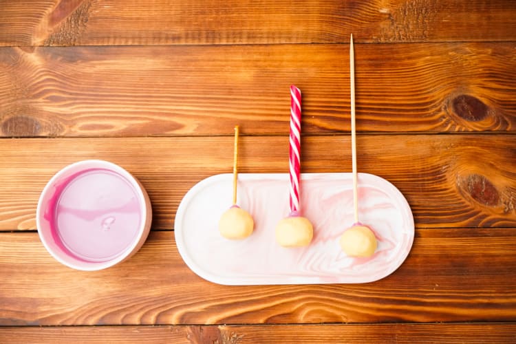 how to make cake pops without lollipop sticks