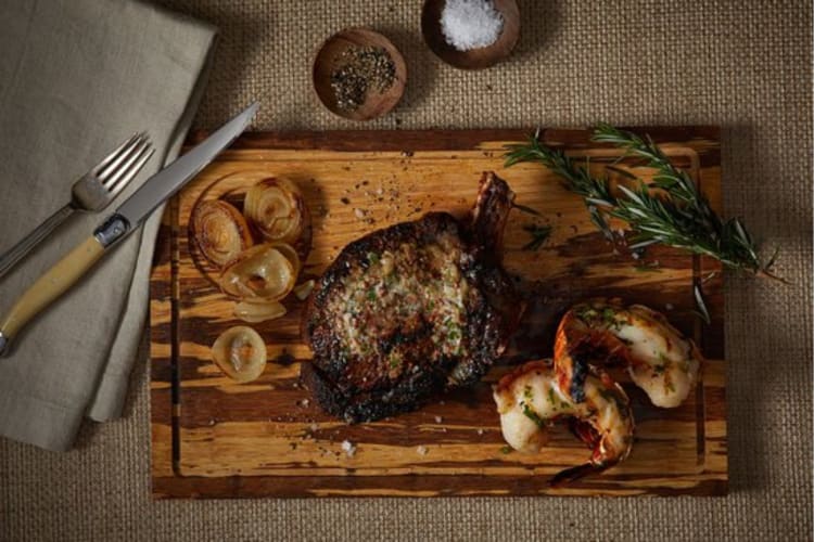 Try DUO Steak & Seafood for lobster and beef dishes