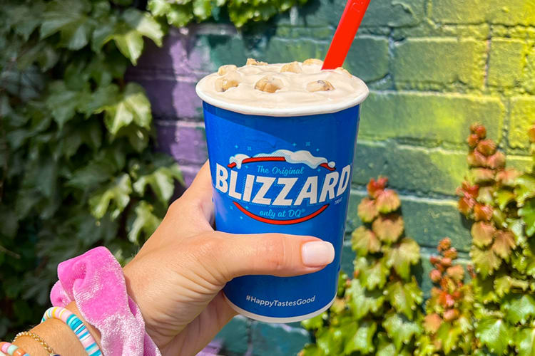 There are many custom Blizzards on the Dairy Queen secret menu
