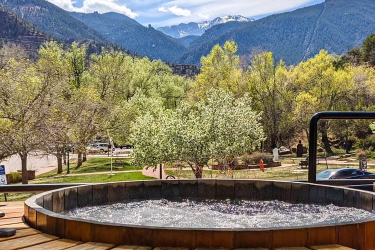 Relaxing at SunWater Spa is one of the romantic date ideas in Colorado Springs